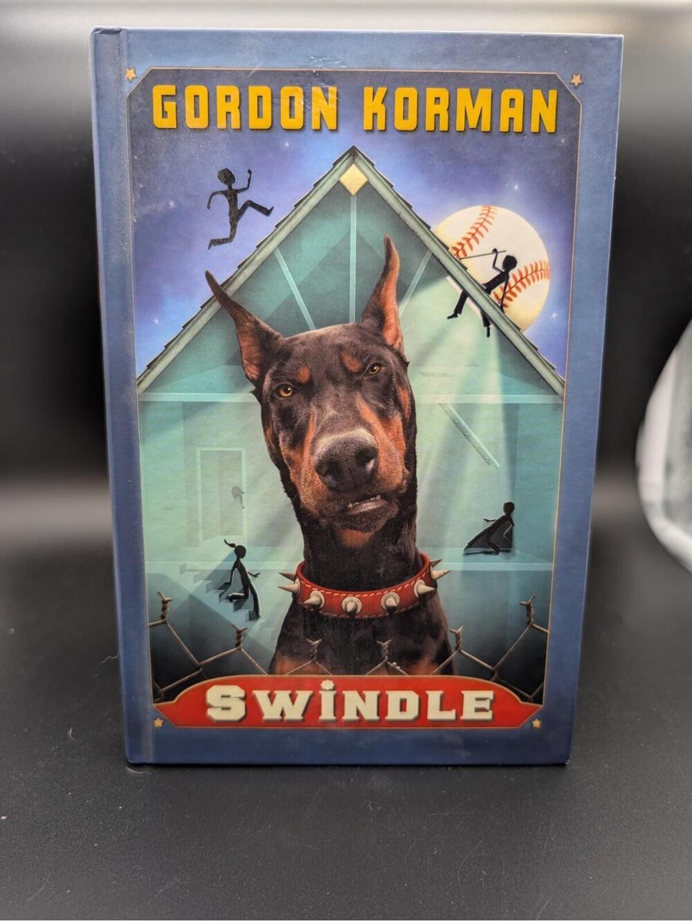 Swindle Gordon Korman Hardcover Book Scholastic Middle Grade Adventure Novel